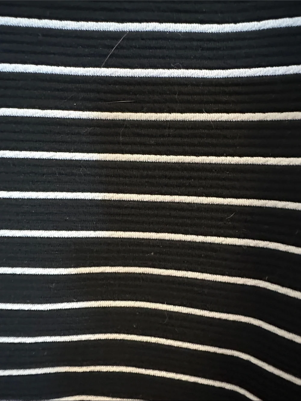 Striped Black and White Pencil Skirt - Sleek Women's Workwear